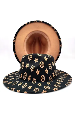 AT438 Pattern Style Fashion Fedora Hat