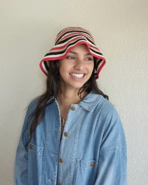 Cotton Crochet Bucket Hat