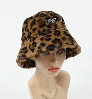 Furry bucket hat