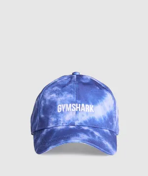 Gymshark Tie Dye Cap - Wave Blue