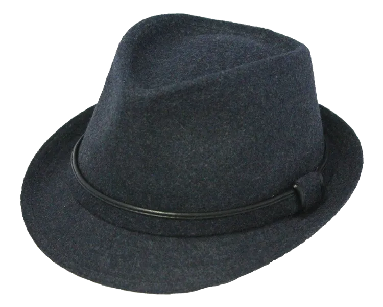 Henschel Hat Company | Leesburg Felt Fedora Hat