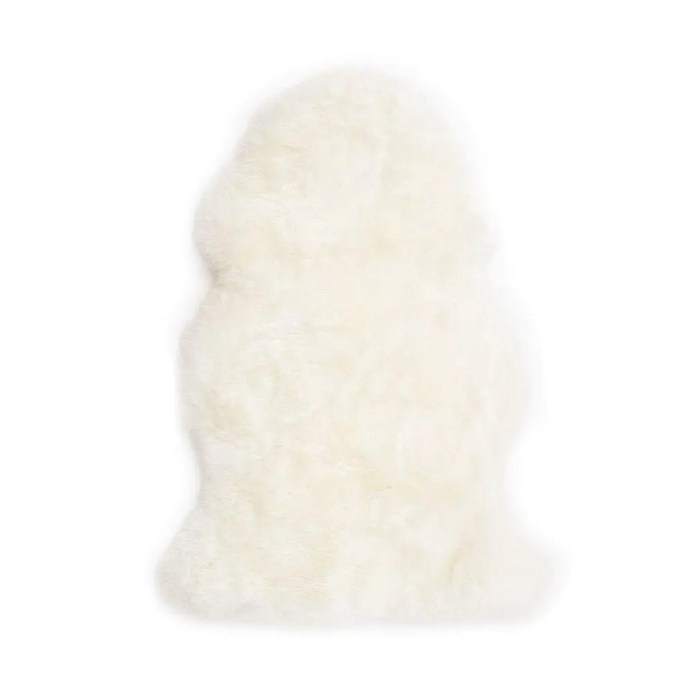 Long Wool Natural Premium Australian Sheepskin Fluffy Geniune Single Rug