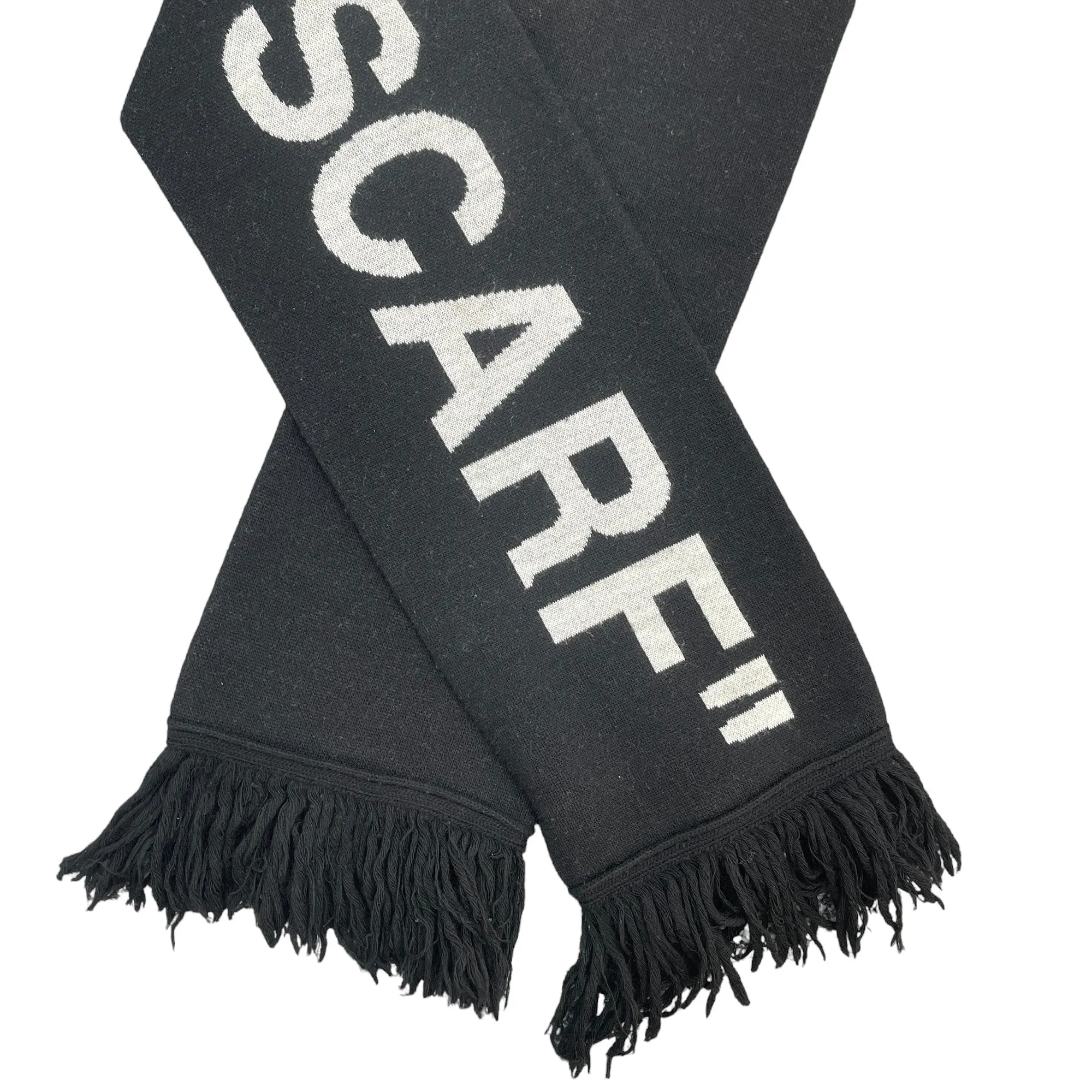 Men's Logo Scarf Black