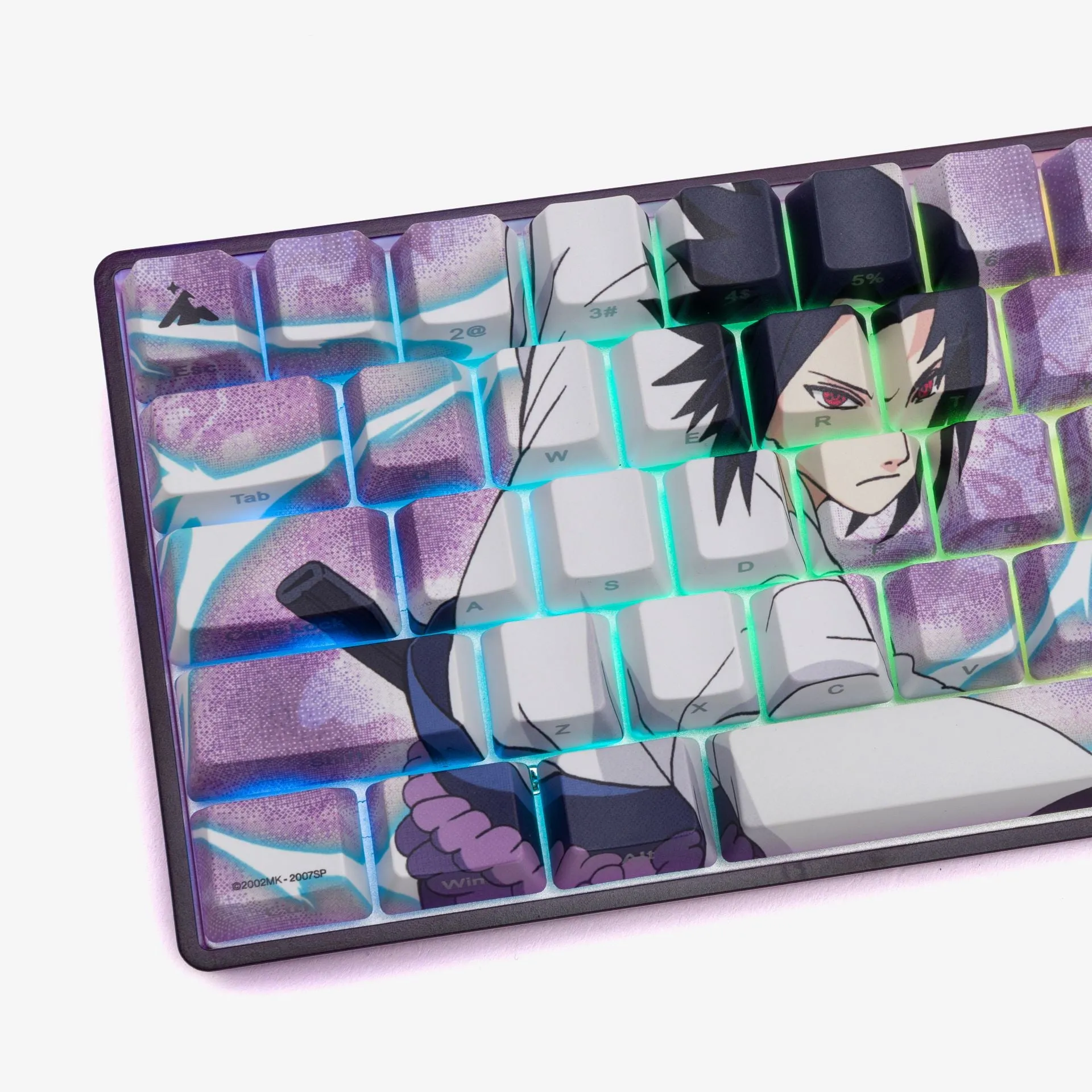 Naruto x HG Base 65 Keyboard - Sasuke