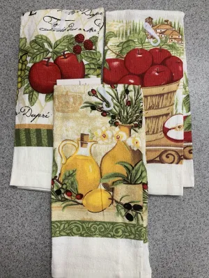 Patterned Kitchen Towels