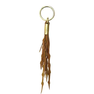 Seaweed Tassel in Beach Nut Leather