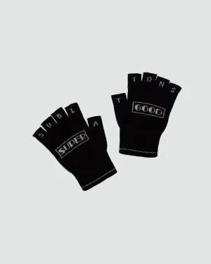 SGSB REVERSIBLE FINGERLESS GLOVES .10【BLACK】