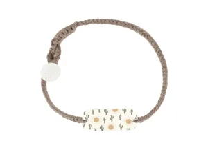 Sunlit Cactus Pattern Bracelet